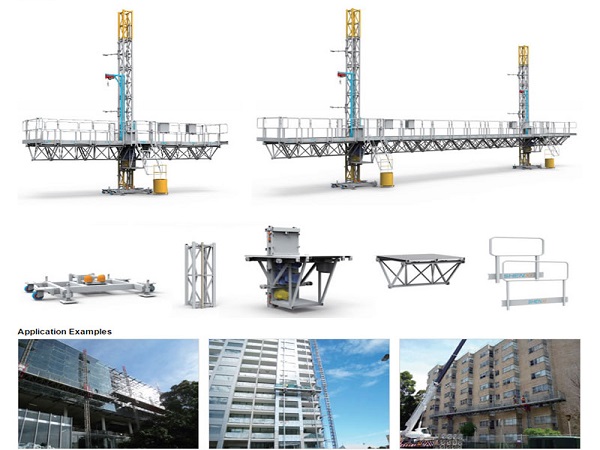 Single Mast Work Platform