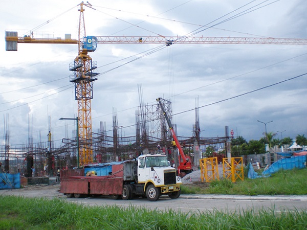 Our QTZ40 Tower Crane in Philippine